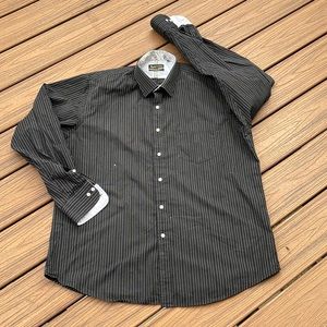 💥3/15$ or 5/20$💥 Mens Long Sleeve Striped Button Down